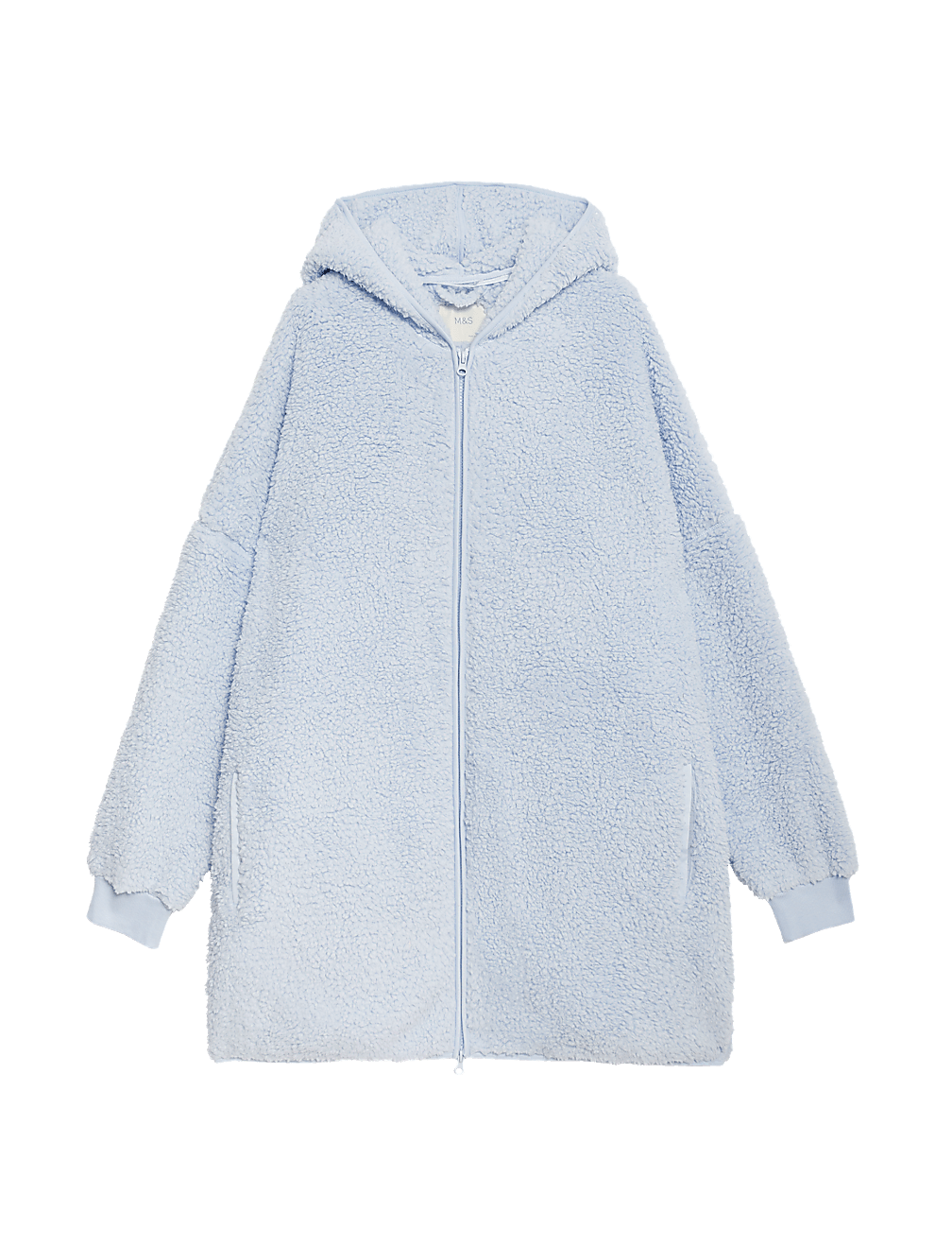 Teddy Fleece Hooded Lounge Cardigan