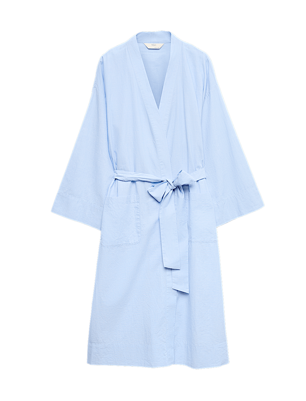 Pure Cotton Chambray Wrap