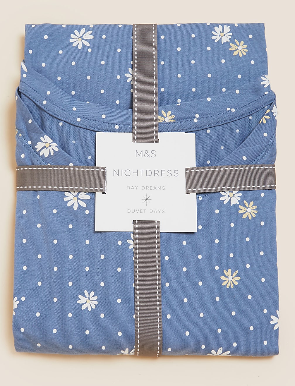 Pure Cotton Floral Short Nightdress
