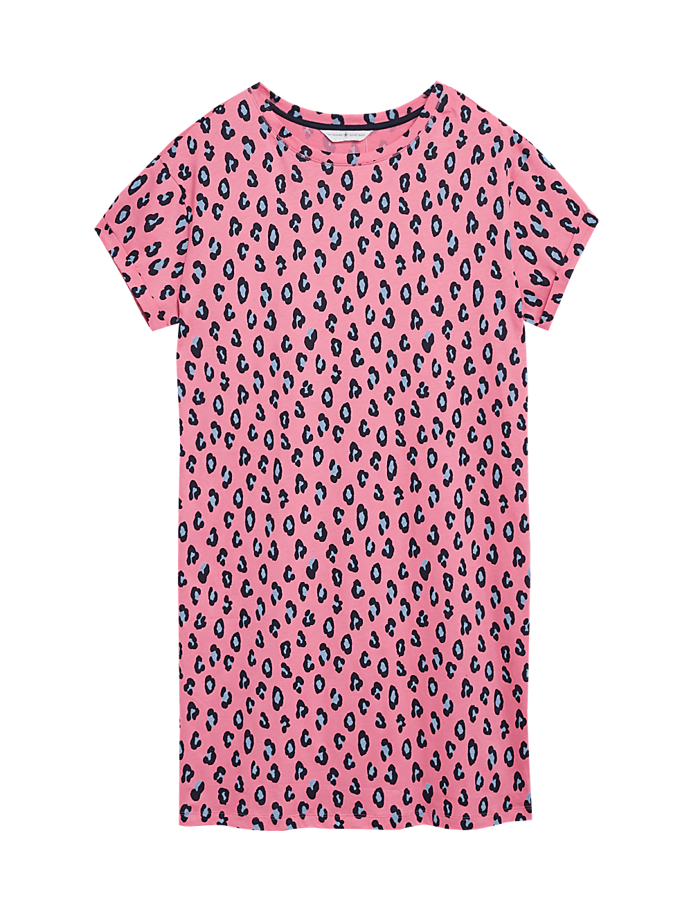 Pure Cotton Leopard Short Nightdress