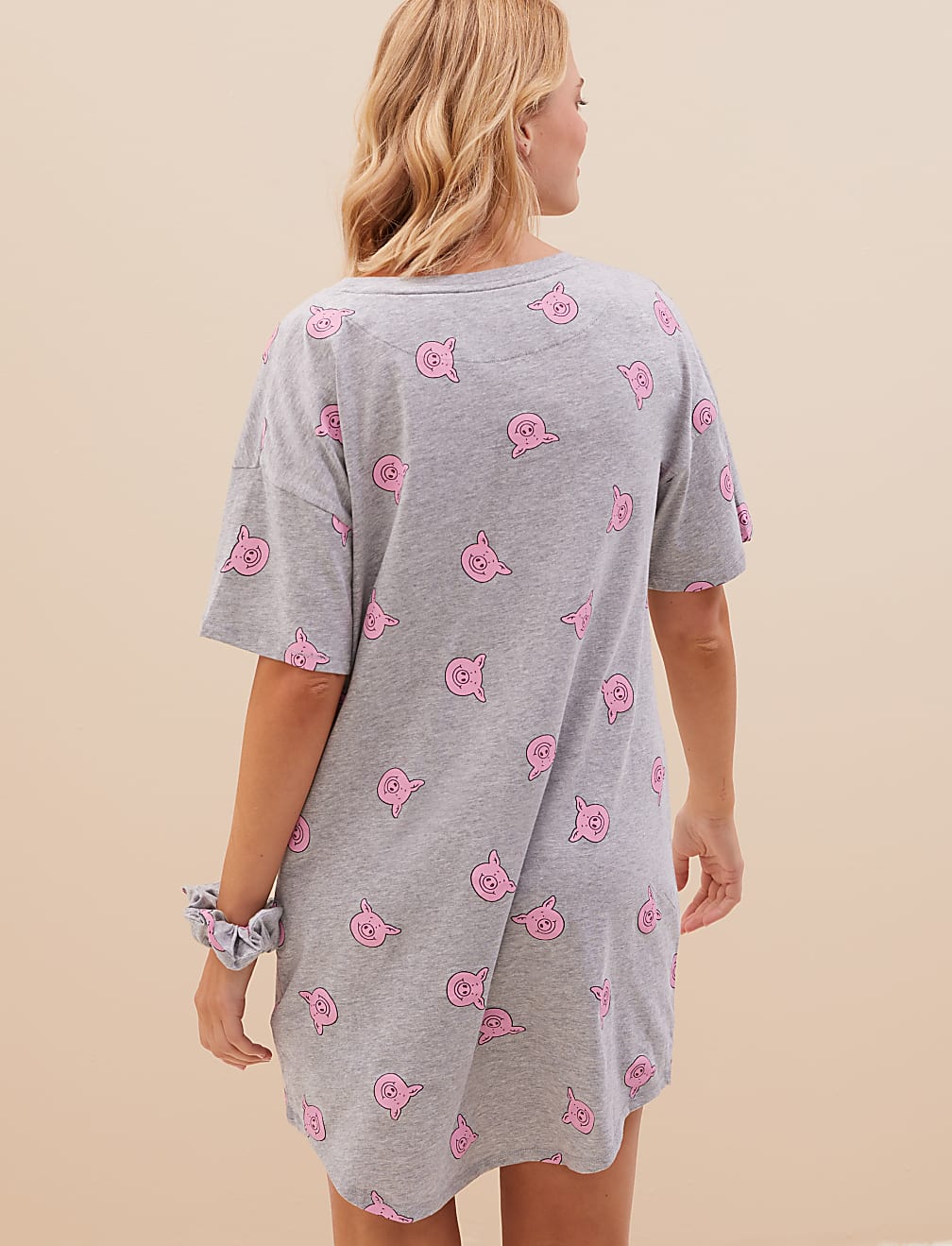 Cotton Rich Percy Pig™ Short Nightdress