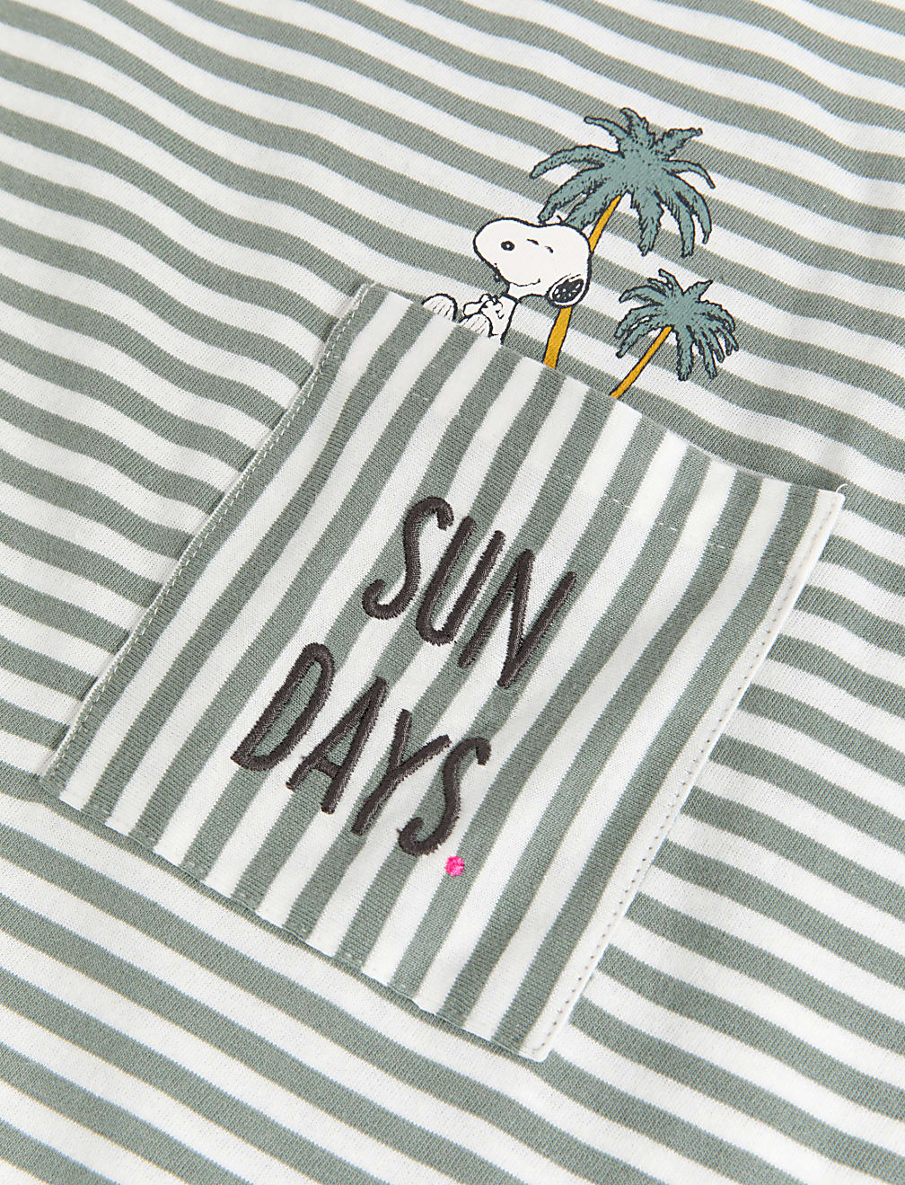 Pure Cotton Snoopy™ Short Nightdress