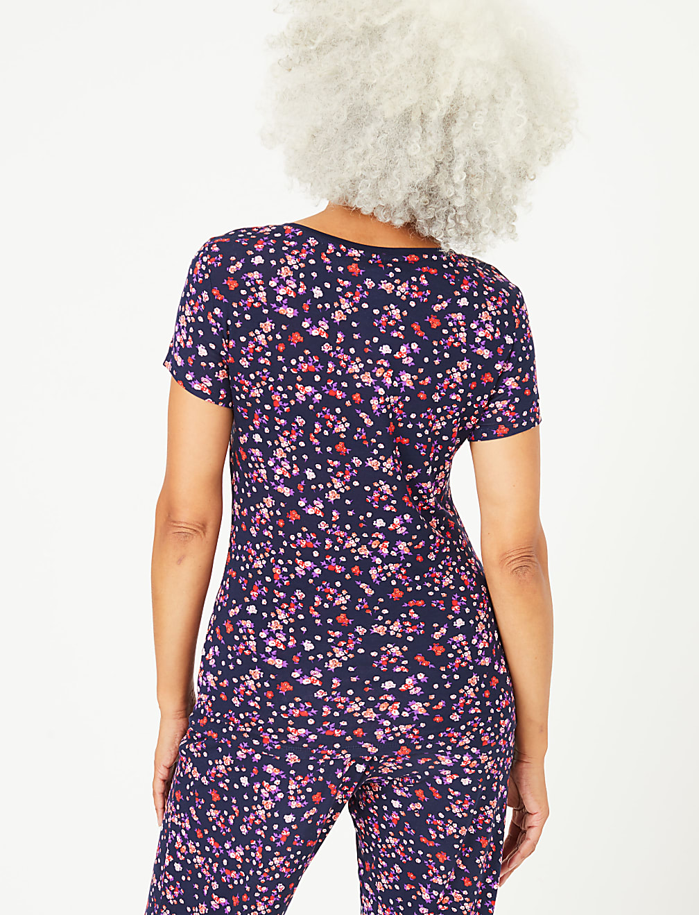 Ditsy Floral Pyjama Top
