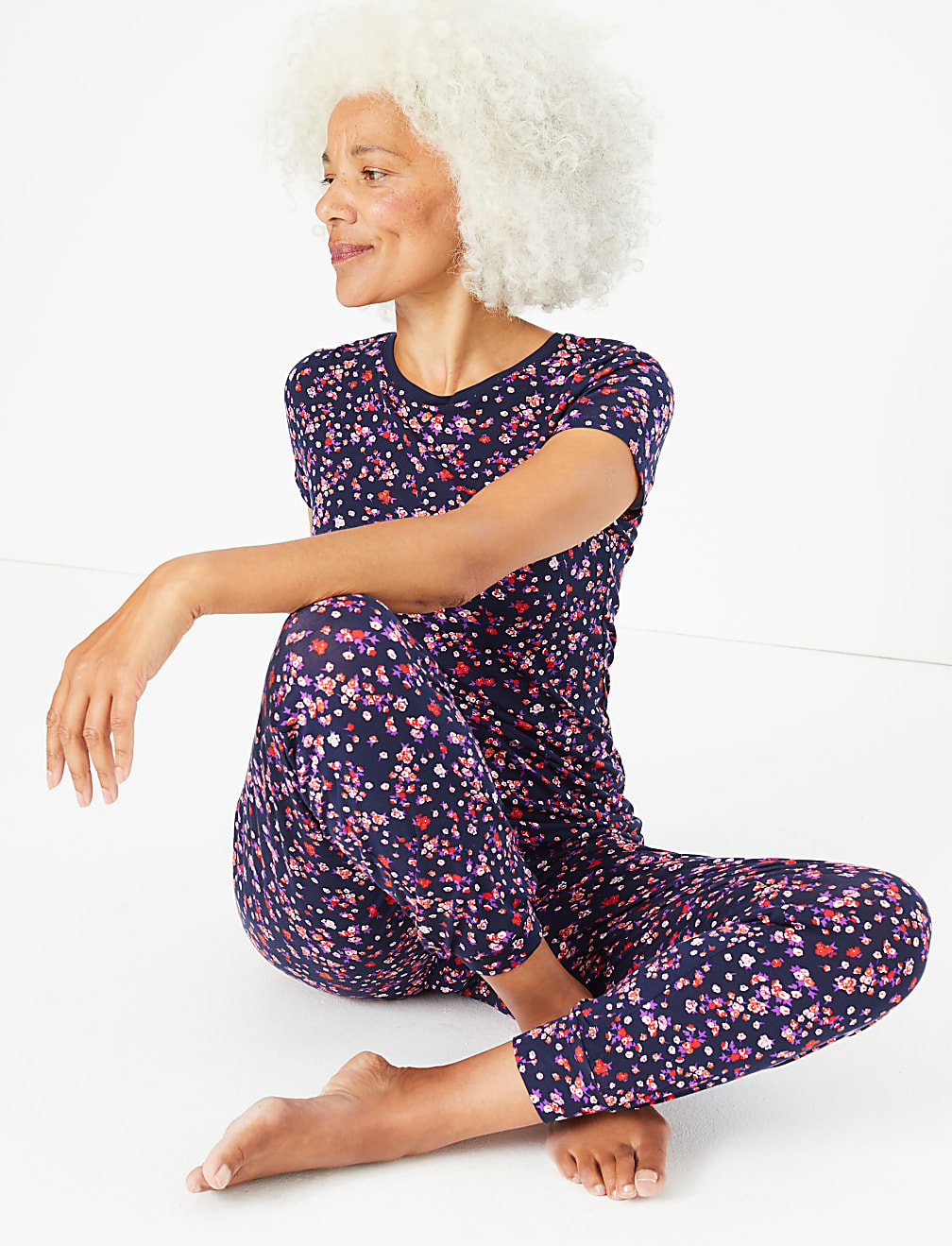 Ditsy Floral Pyjama Top