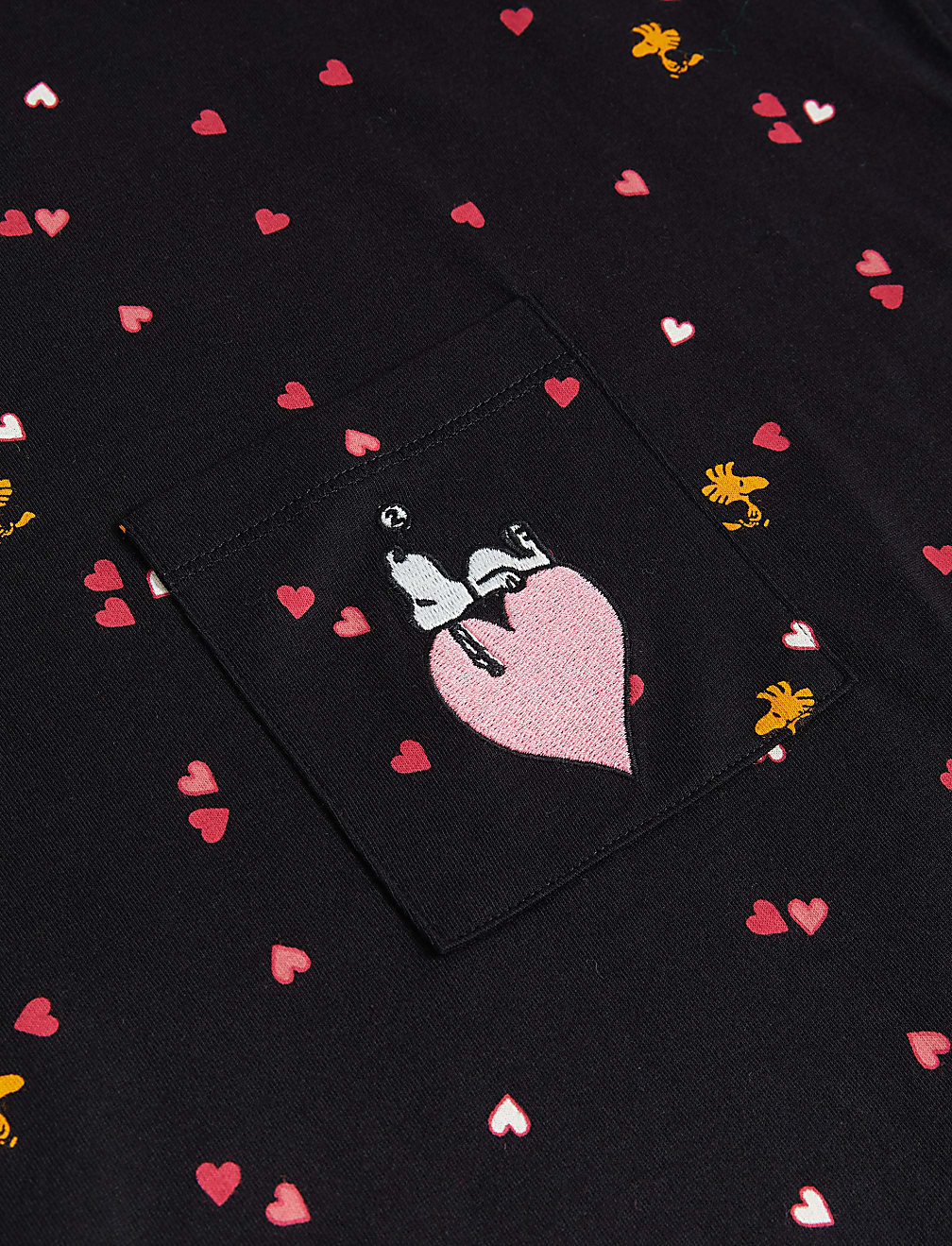 Pure Cotton Snoopy™ Heart Print Nightdress