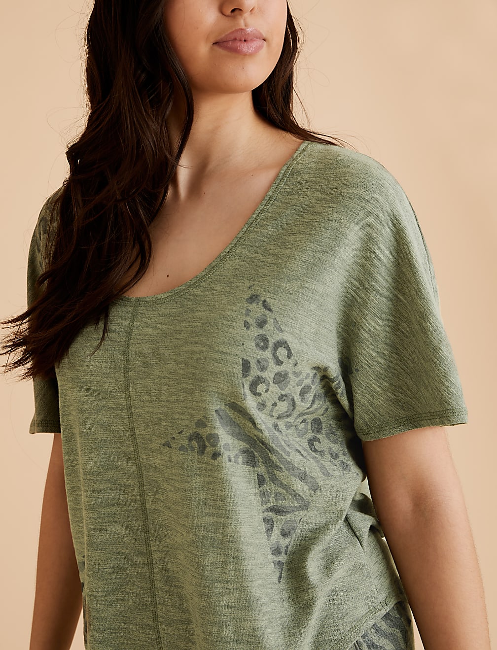 Flexifit™ Lounge Star Print Top