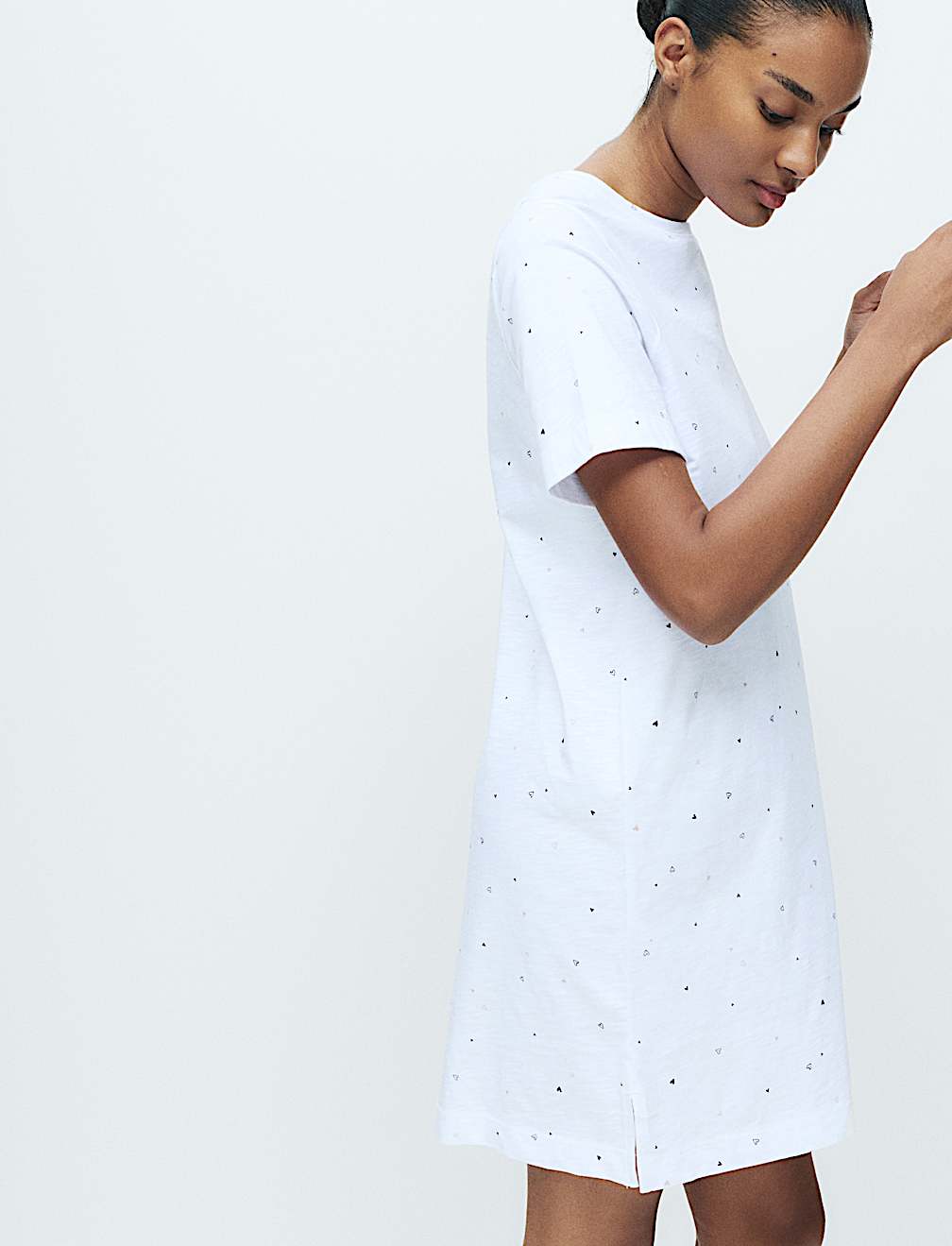 Pure Cotton Printed Nightdress