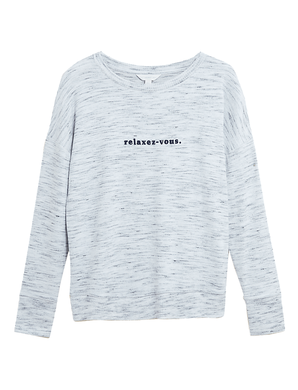 Cosy Knit Lounge Relaxez-vous Sweatshirt