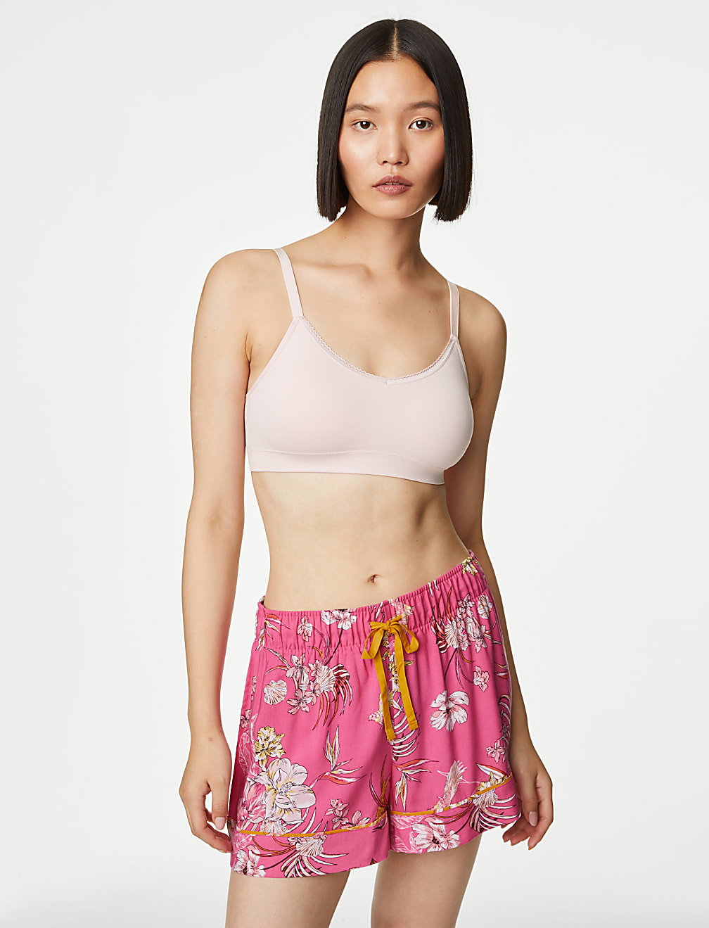 Floral Pyjama Shorts