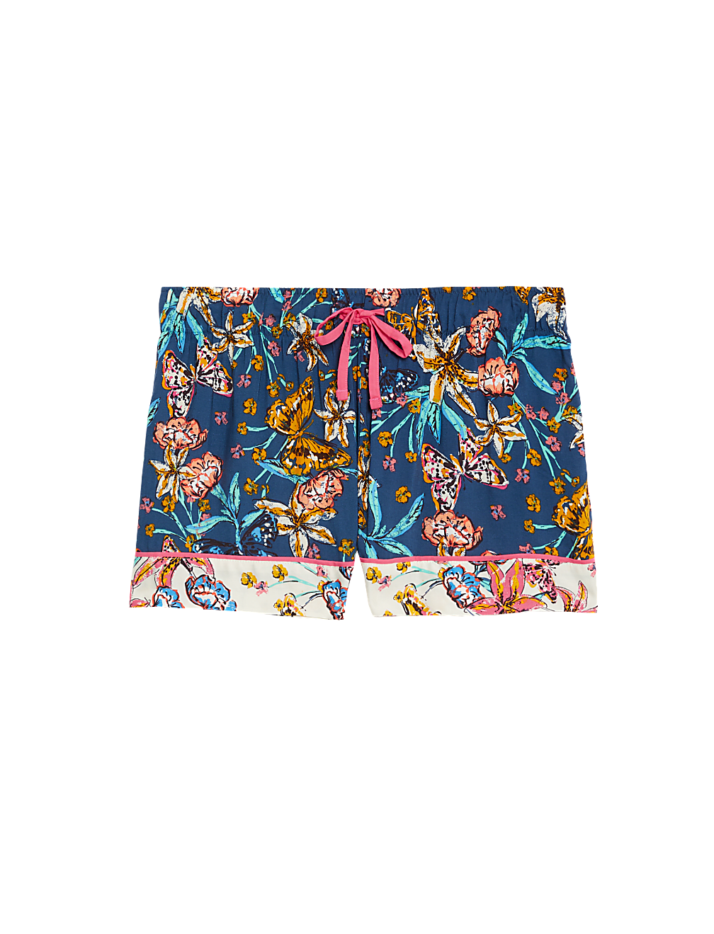 Floral Print Pyjama Shorts