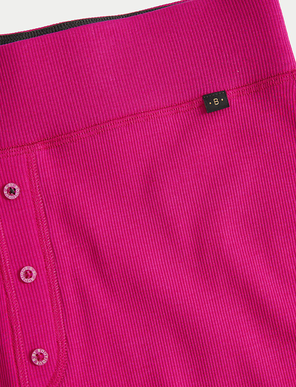Cotton Rich Ribbed Shorts