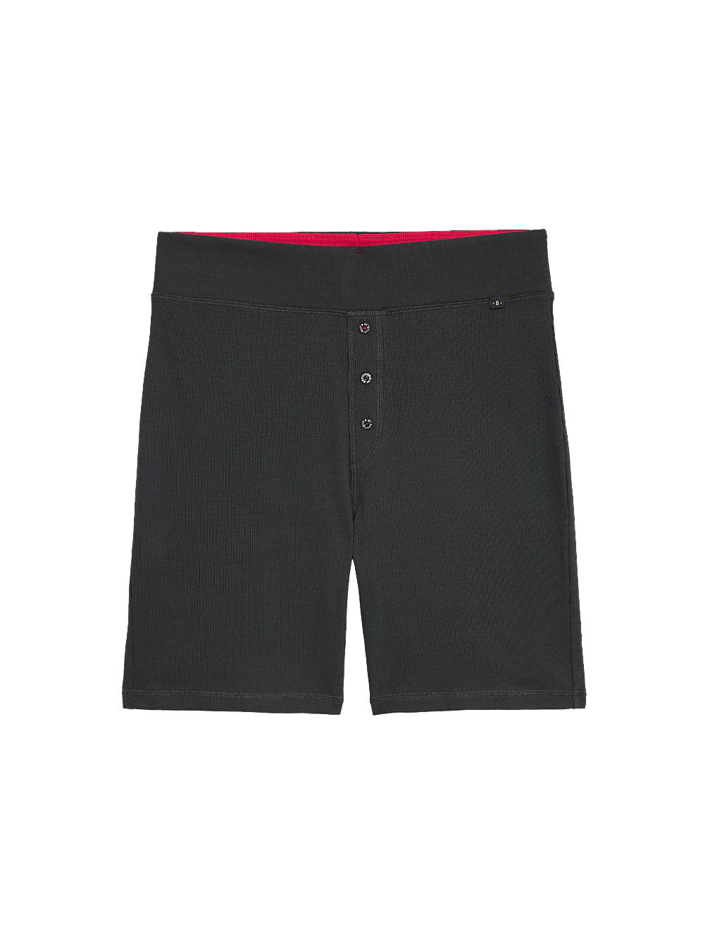 Cotton Rich Ribbed Shorts