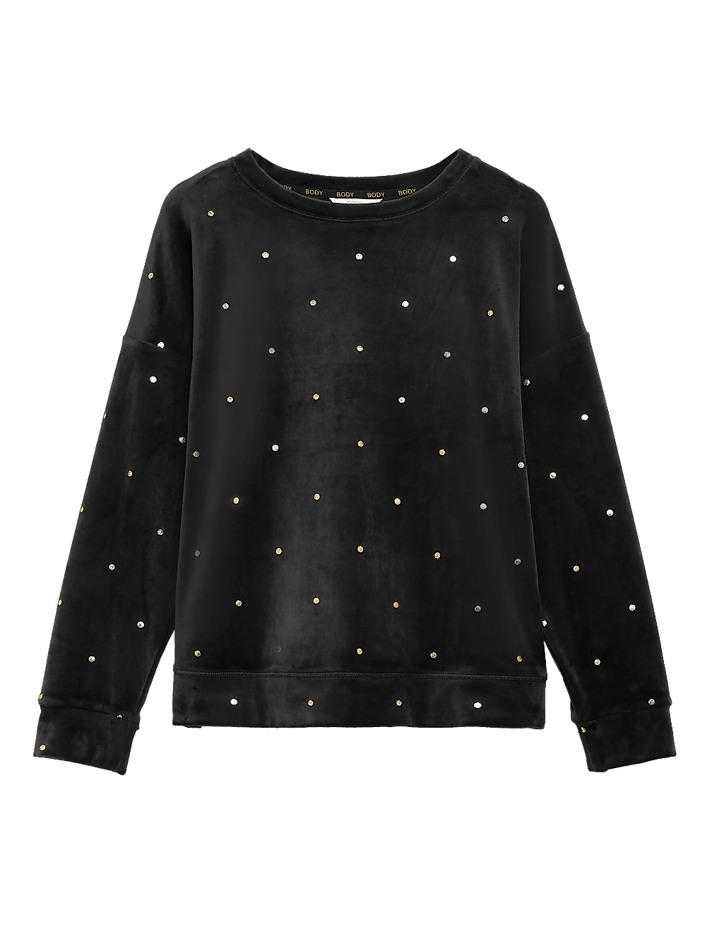 Flexifit™ Velour Foil Spot Lounge Top