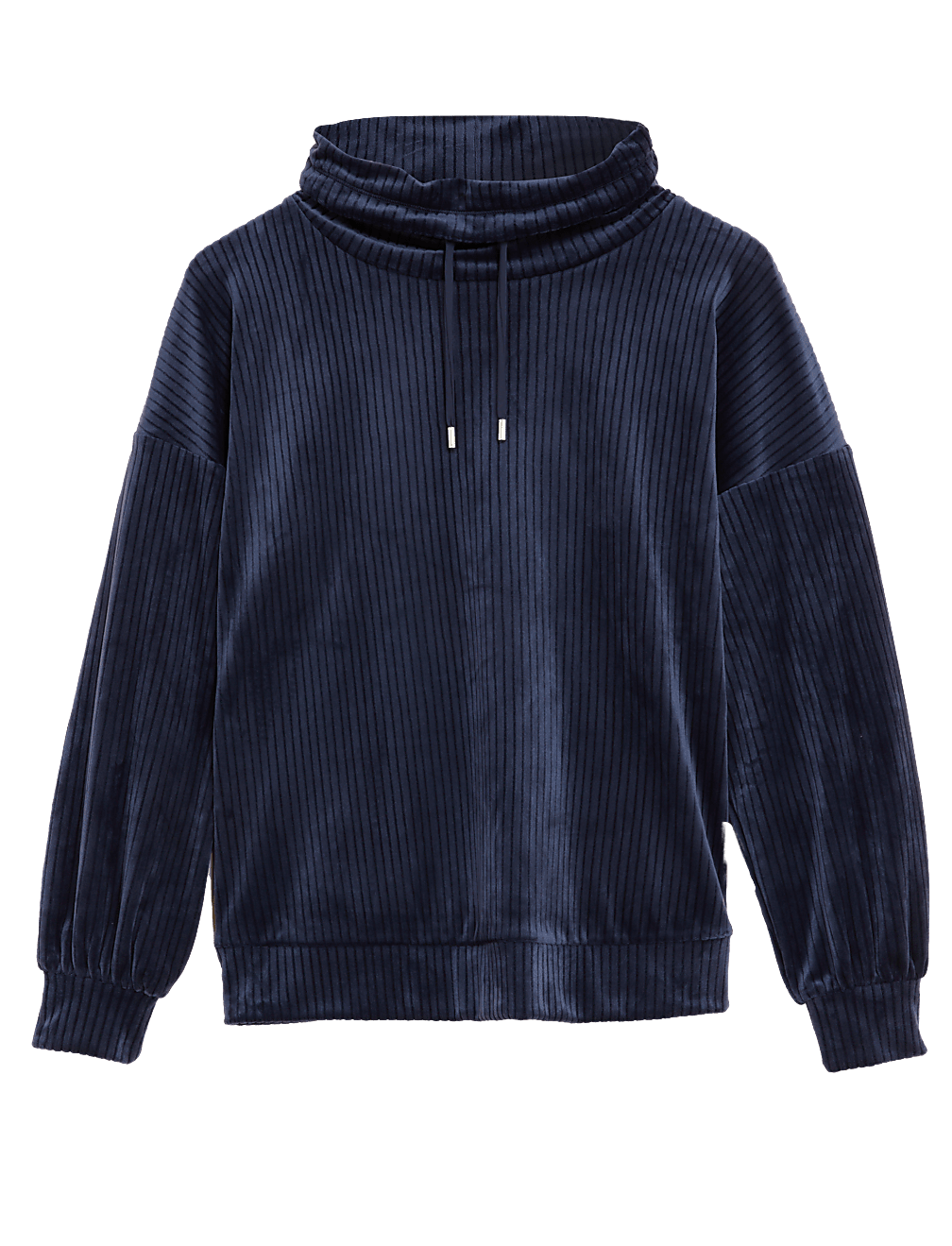 Velour Flexifit™ Ribbed Lounge Top