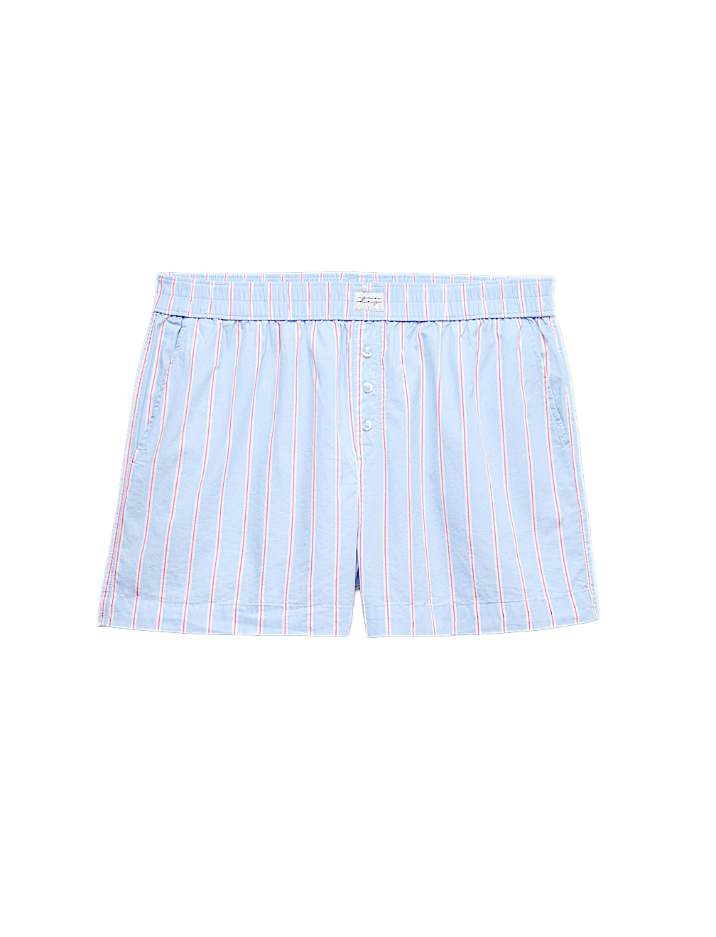 Pure Cotton Striped Pyjama Shorts