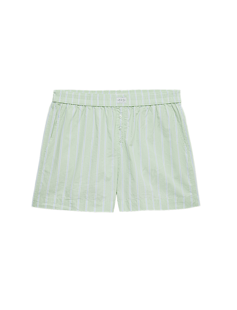 Pure Cotton Striped Pyjama Shorts