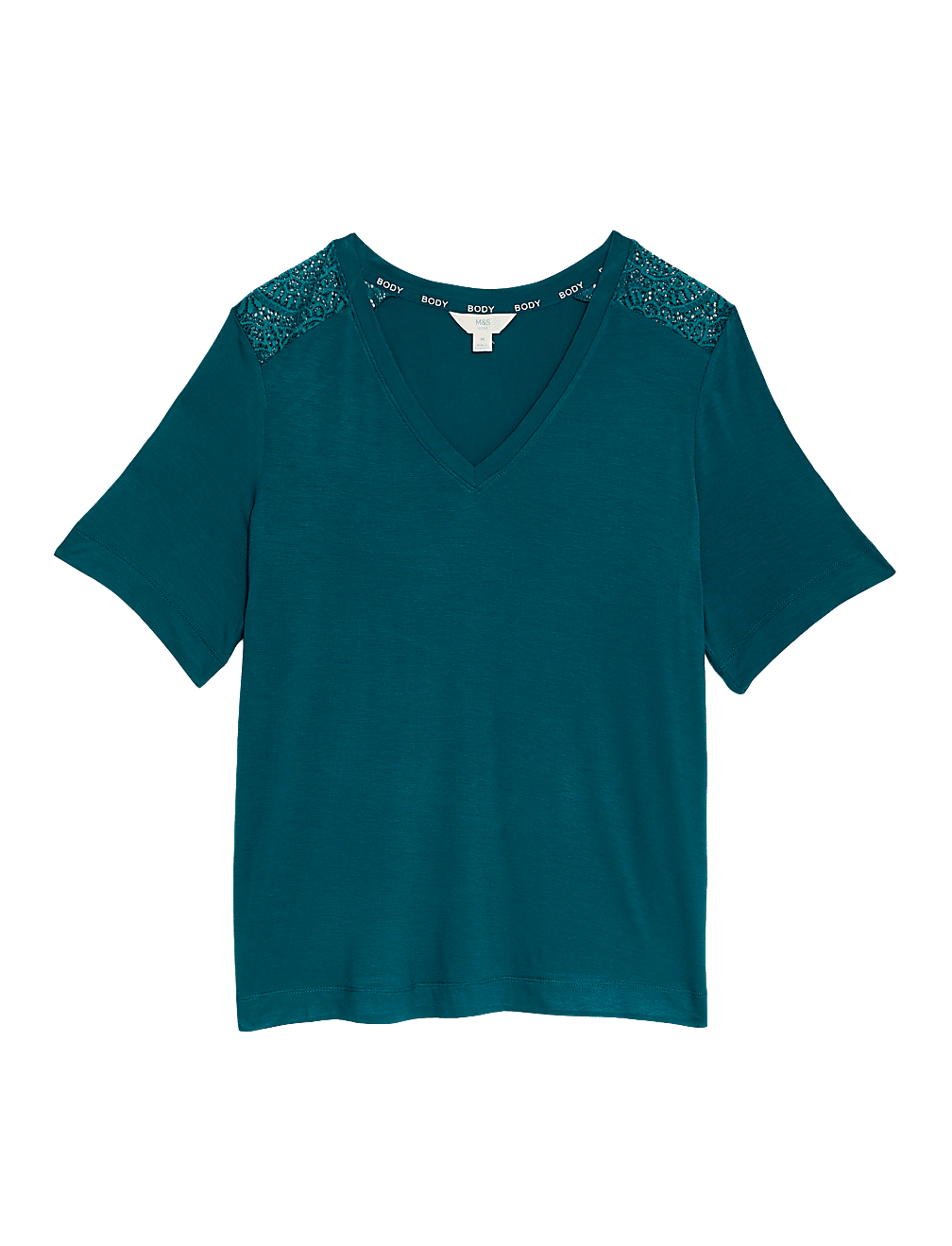 Body Soft™ Lace Detail Pyjama Top