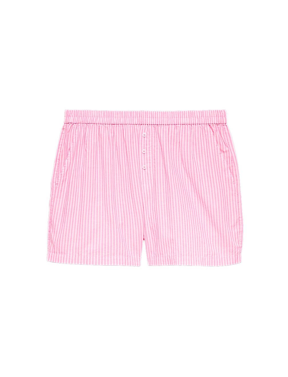 Pure Cotton Striped Pyjama Shorts
