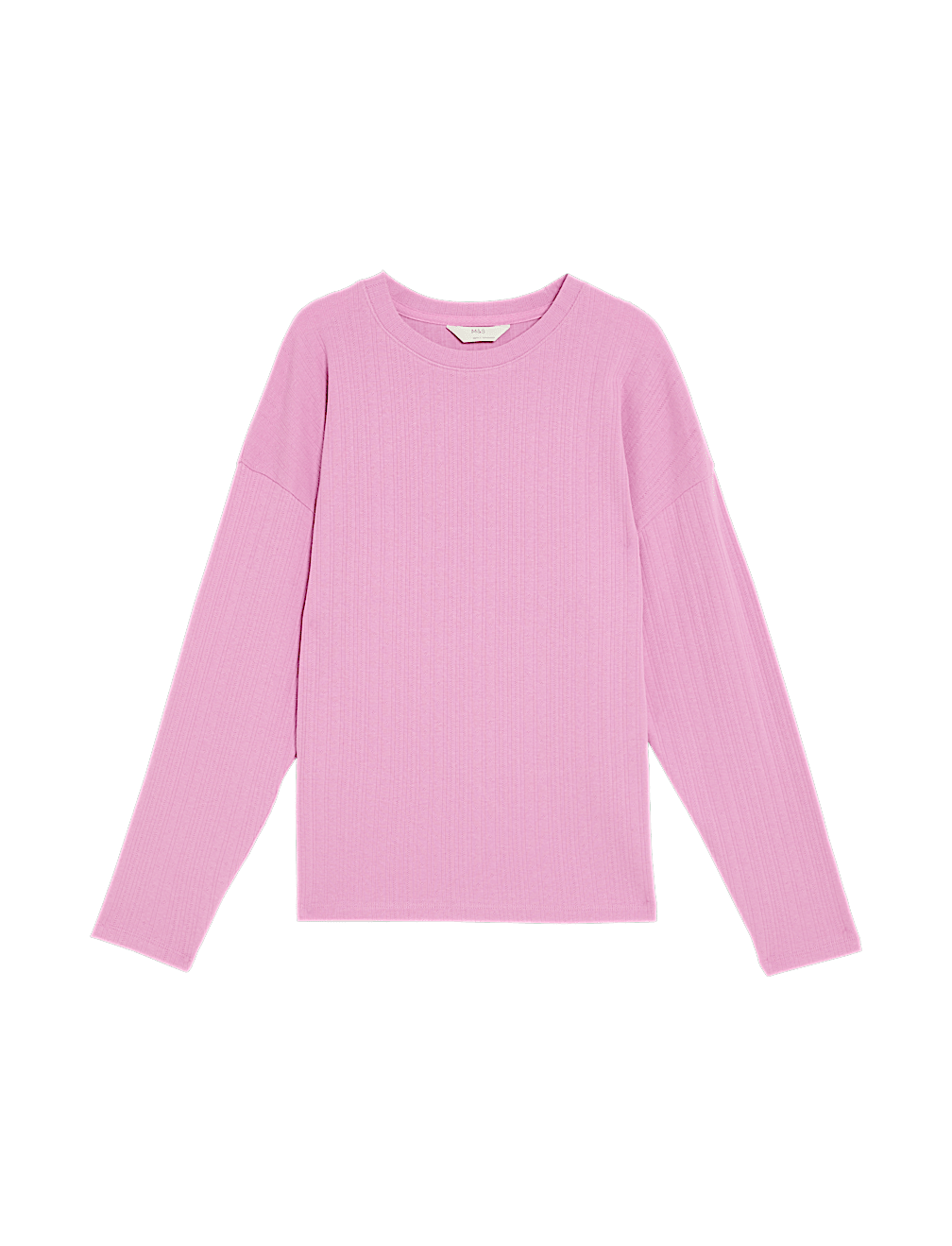 IBO RIB POINTELLE LONG SLEEVE TOP