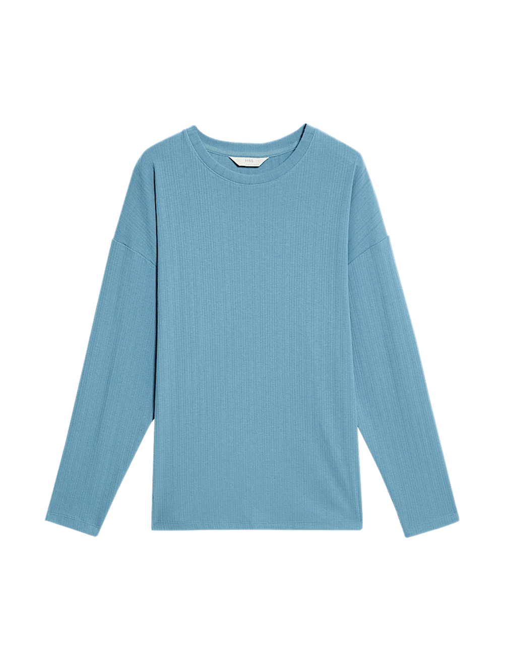 IBO RIB POINTELLE LONG SLEEVE TOP