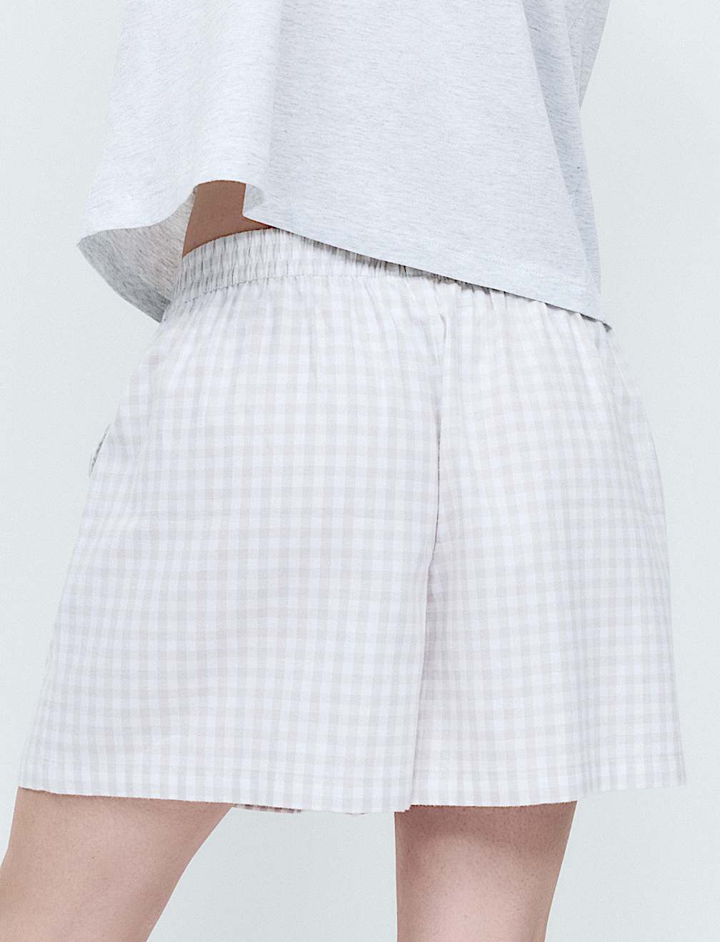 2 Pack Pure Cotton Striped Pyjama Shorts