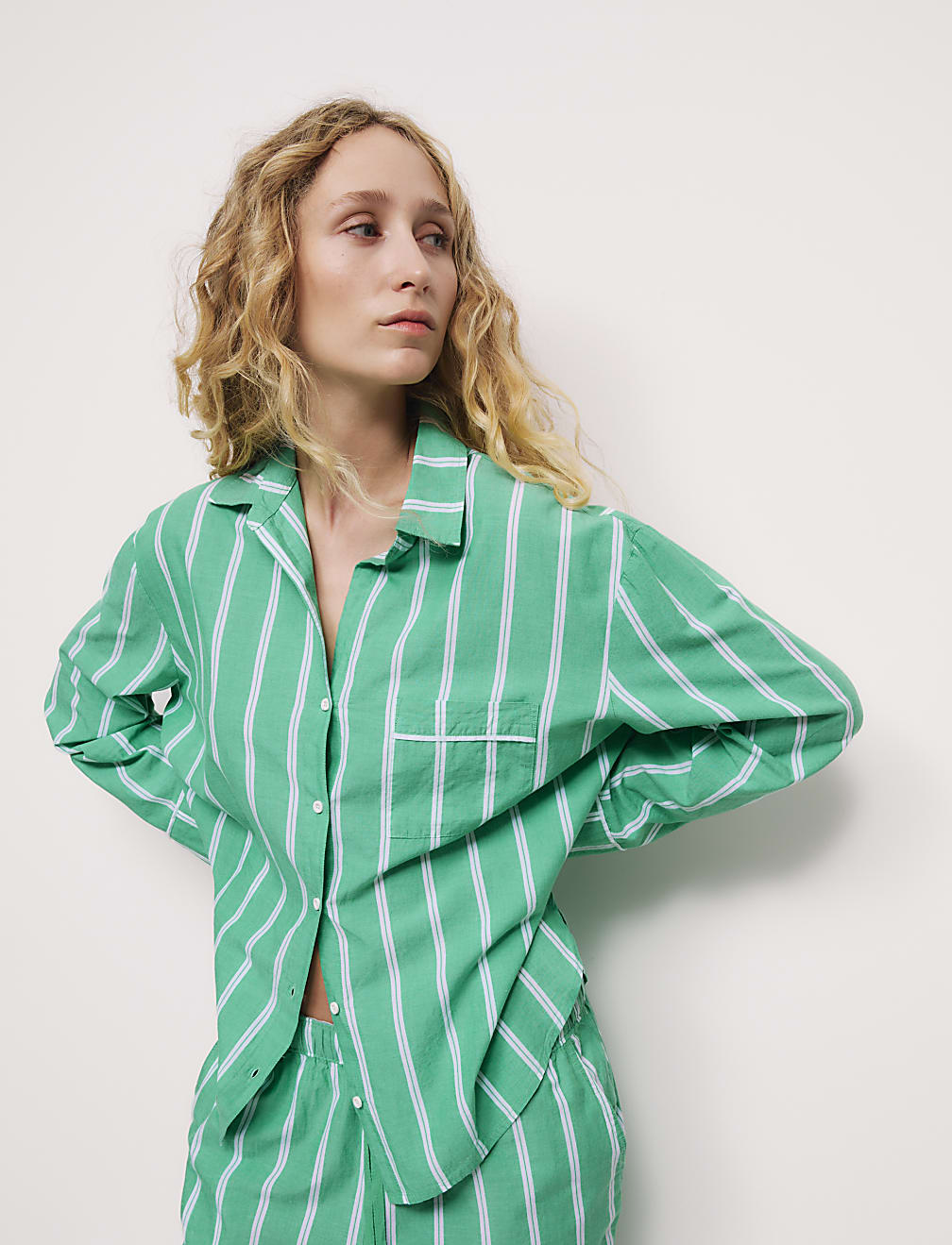 Cool Comfort™ Striped Pyjama Top