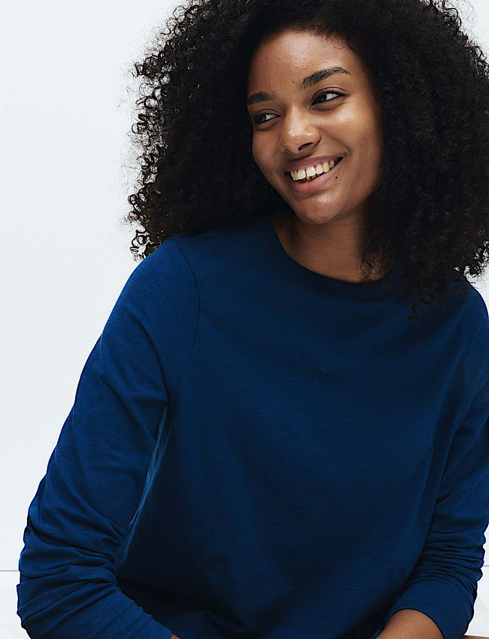 2pk Pure Cotton Slub Long Sleeve Pyjama Tops