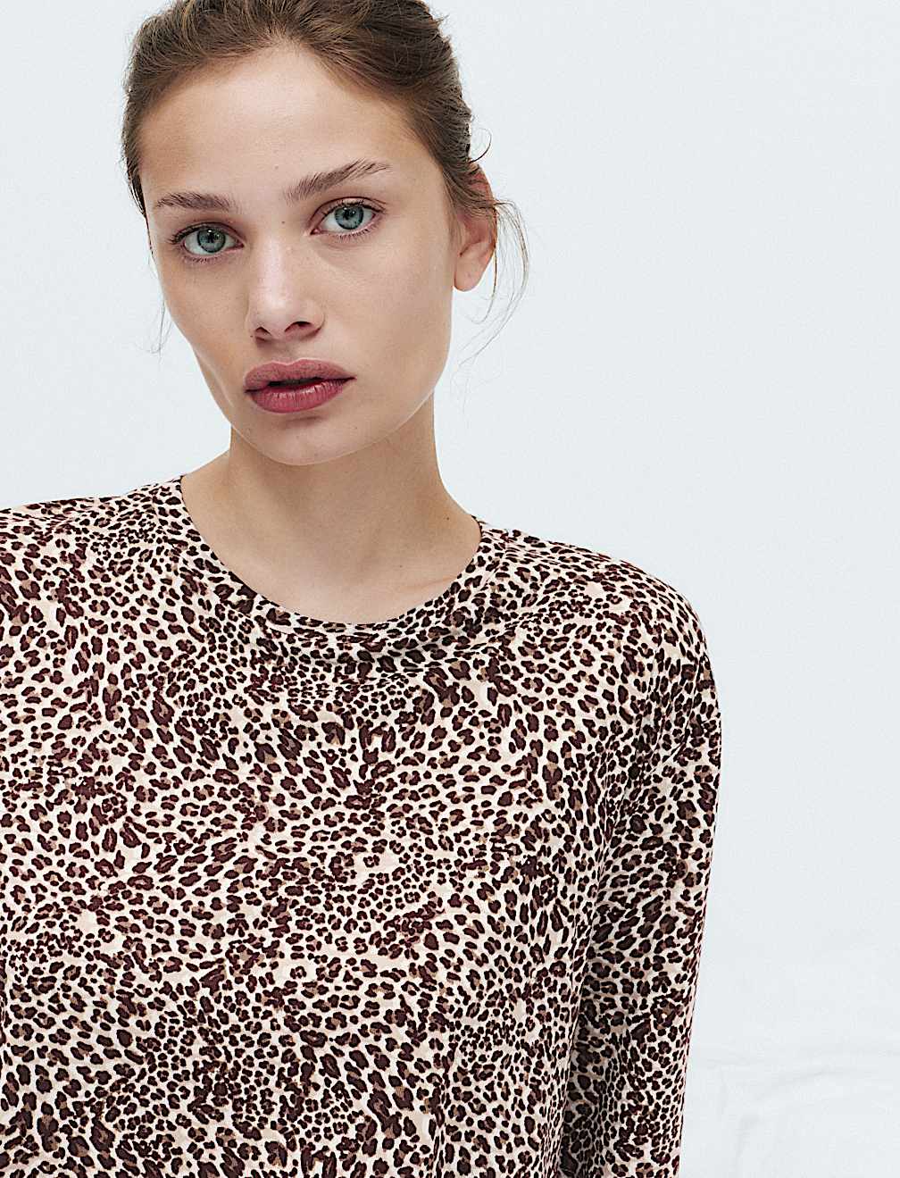 Cotton Modal Printed Relaxed Nightdress