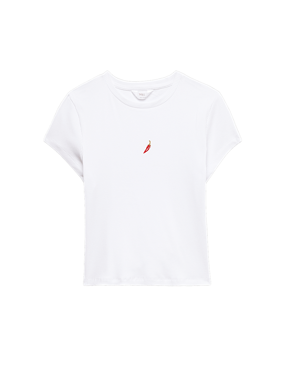 Cotton Modal Ribbed Pyjama T-Shirt