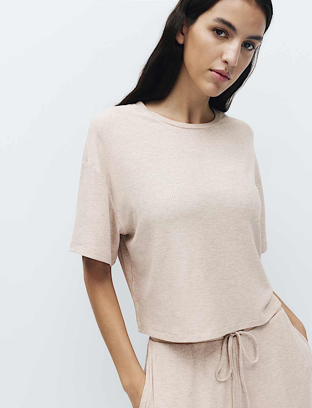 Modal Rich Ribbed Top
