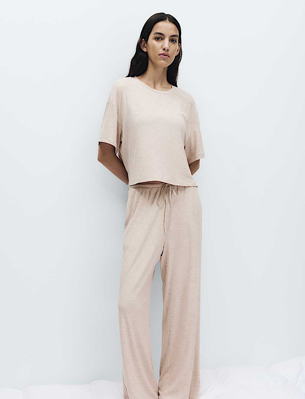 Modal Rich Ribbed Top