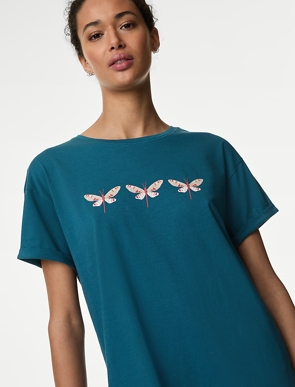 Pure Cotton Printed Pyjama Set