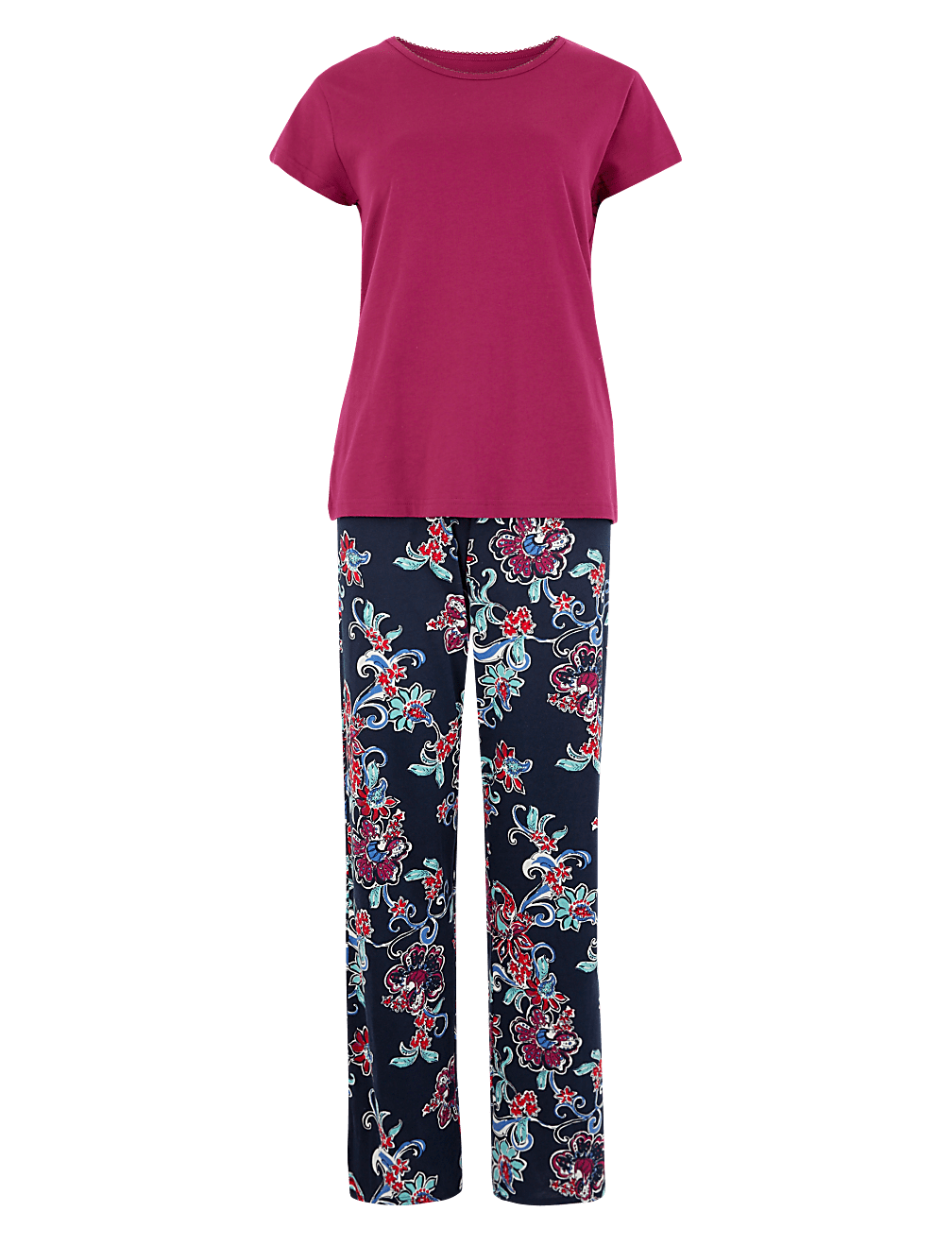 Pure Cotton Floral Pyjama Set