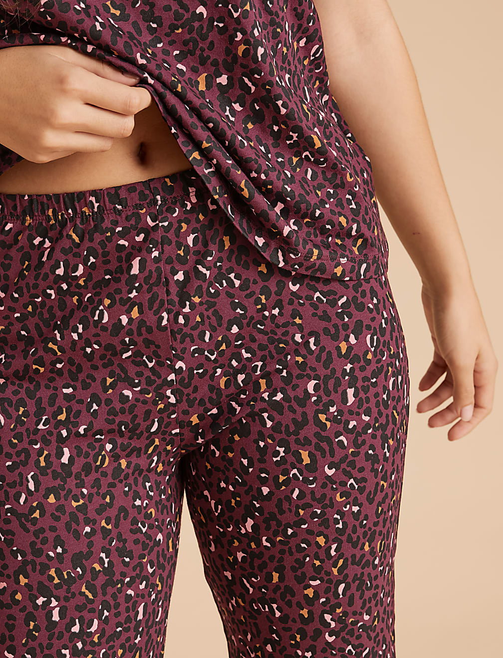 Pure Cotton Animal Print Pyjama Set