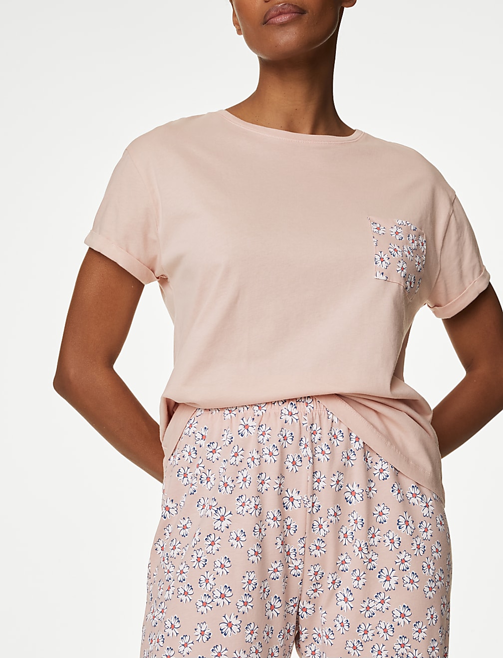 Pure Cotton Printed Pyjama Set