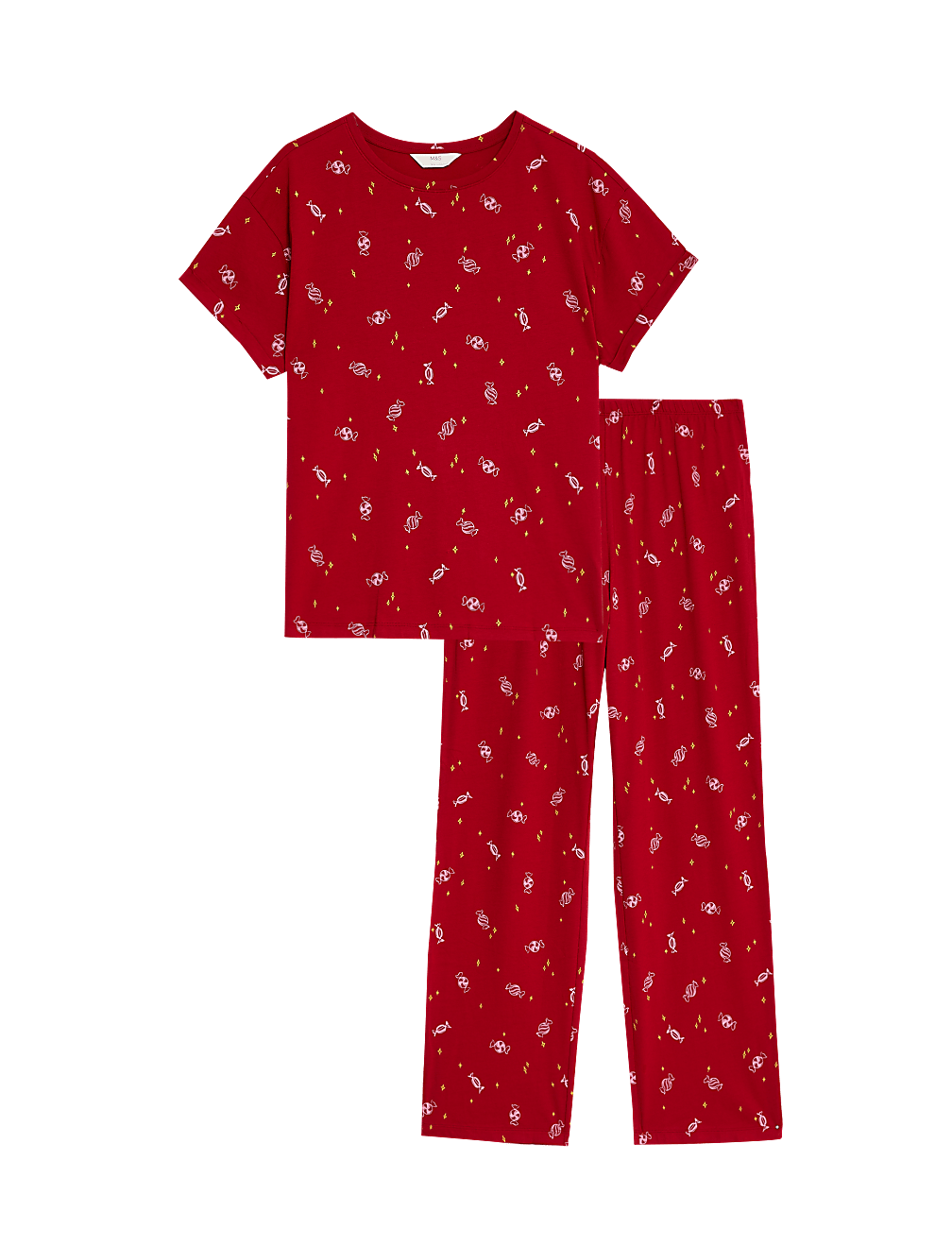 Pure Cotton Printed Pyjama Set