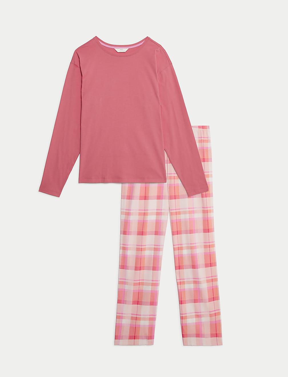 Pure Cotton Heart Print Pyjama Set