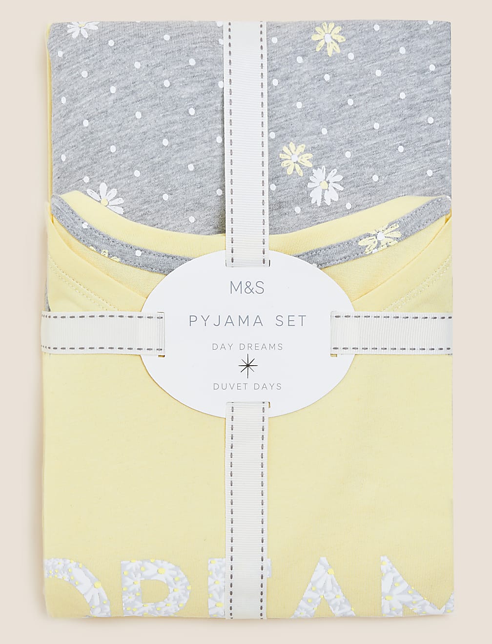Cotton Rich Daisy Print Pyjama Set