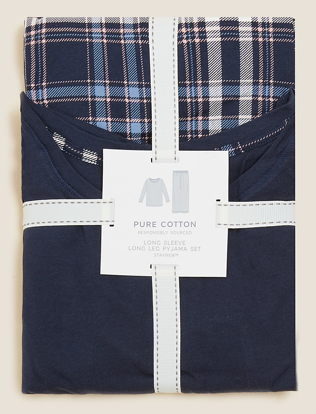 Pure Cotton Check Pyjama Set