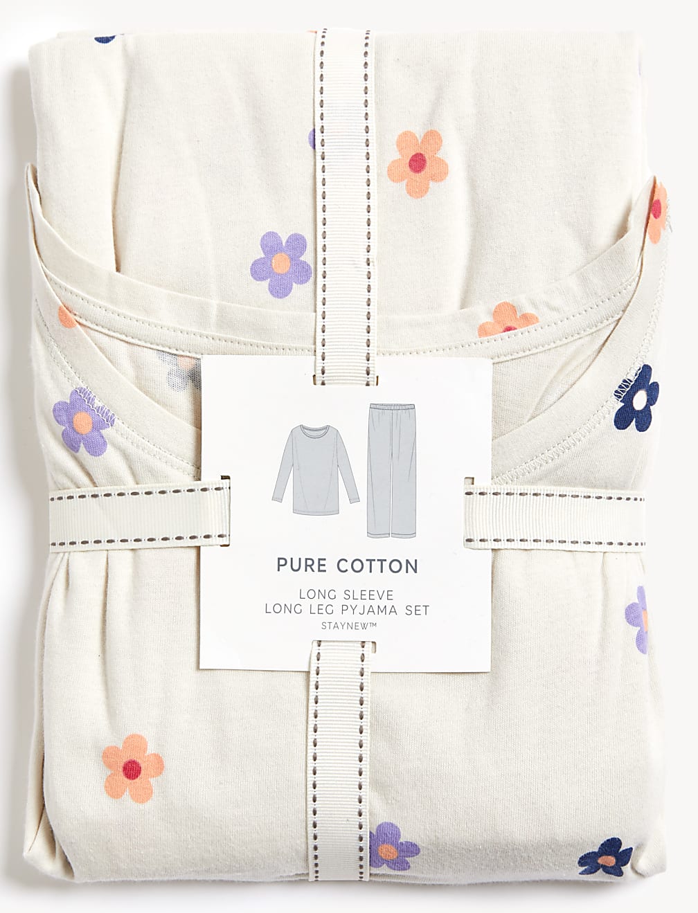 Pure Cotton Floral Pyjama Set
