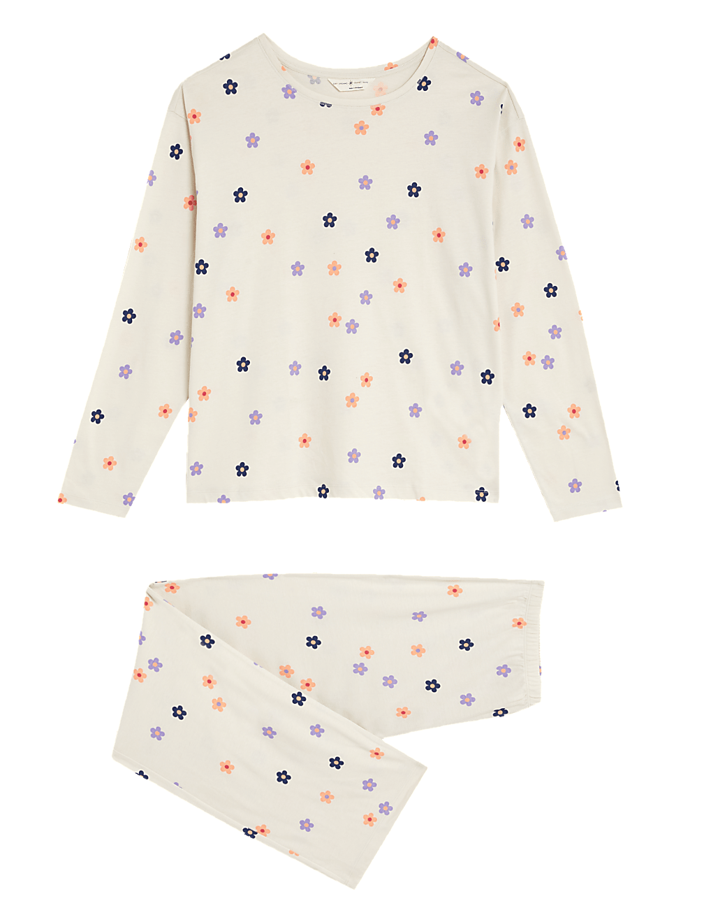 Pure Cotton Floral Pyjama Set