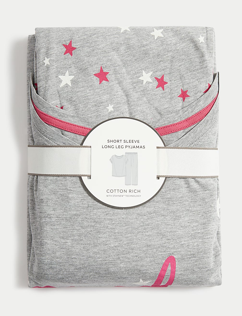 Cotton Rich Good Night Slogan Pyjama Set
