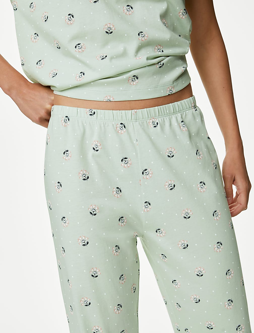 Pure Cotton Floral Pyjama Set