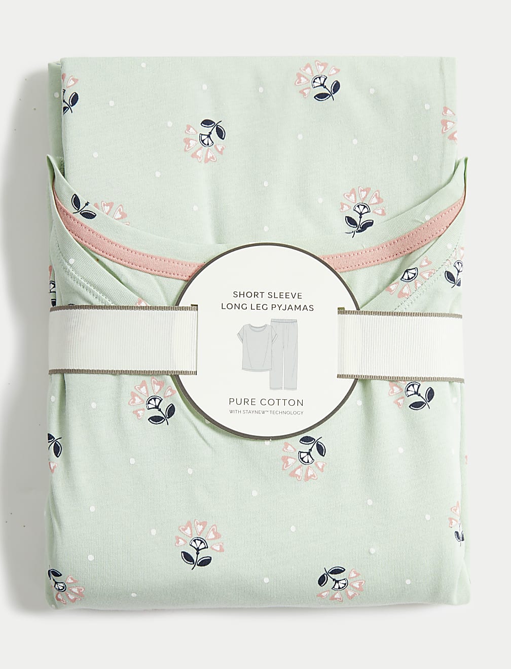 Pure Cotton Floral Pyjama Set