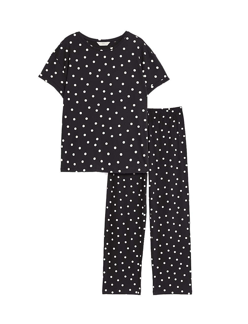 Pure Cotton Polka Dot Pyjama Set