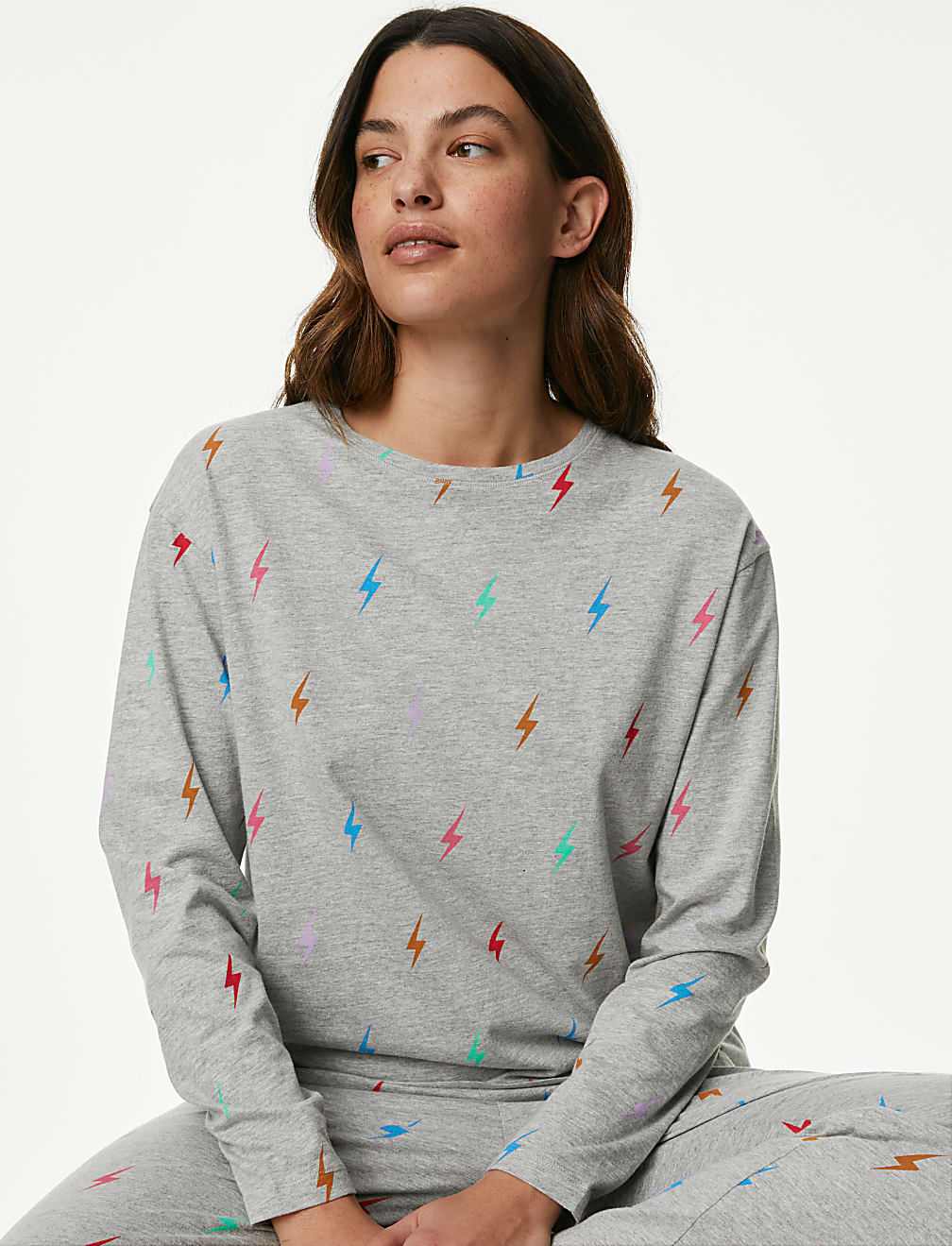 Cotton Rich Lightning Bolt Pyjama Set