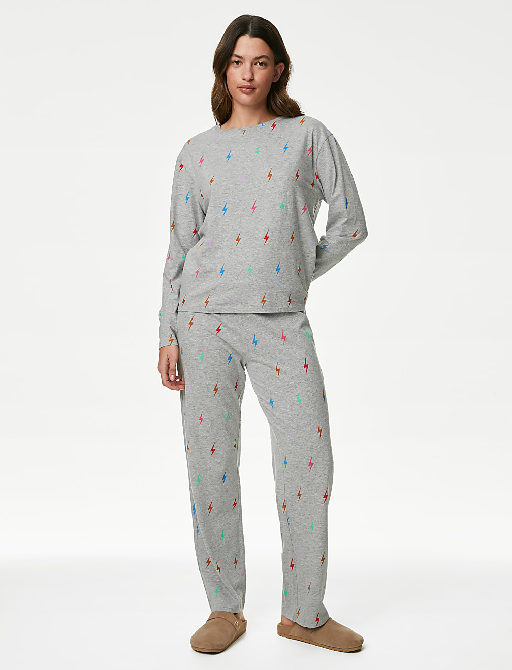 Cotton Rich Lightning Bolt Pyjama Set