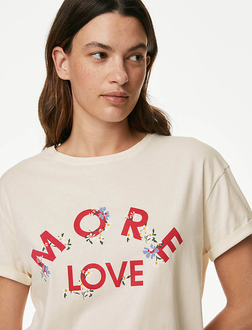 Buy Pure Cotton Floral Print Pyjama Set at Marks & Spencer