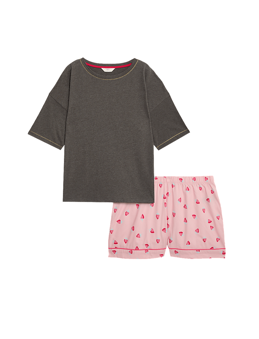 Cotton Rich Printed Shortie Set