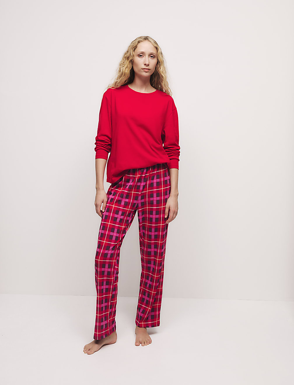 Cotton Rich Print Pyjama Set